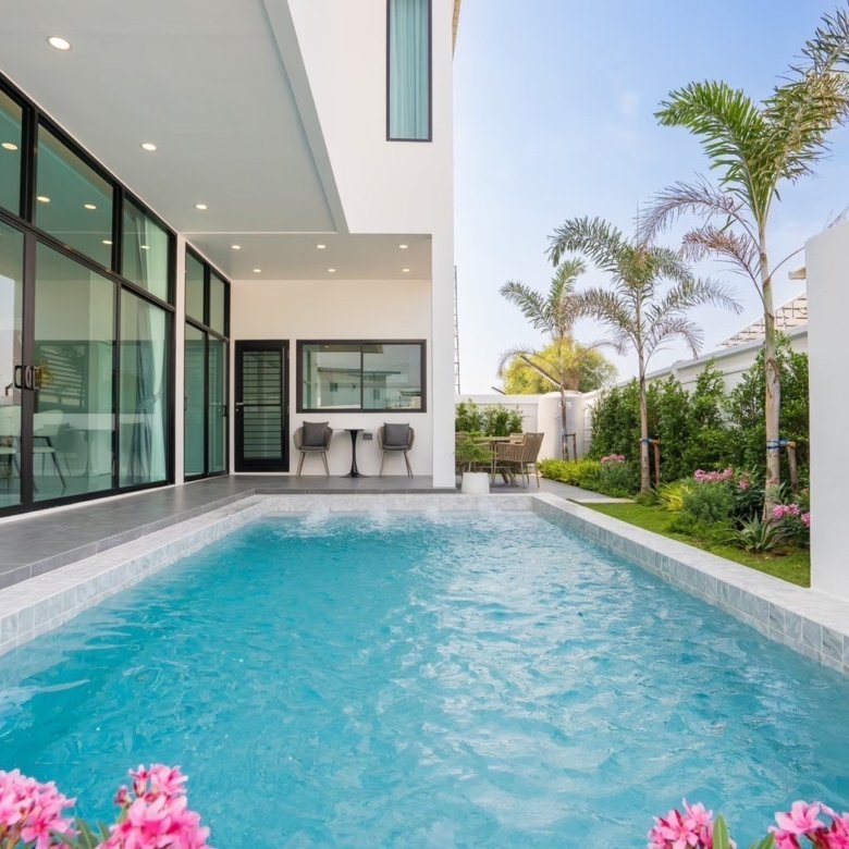 Thamber pool villa rent rdl122 16