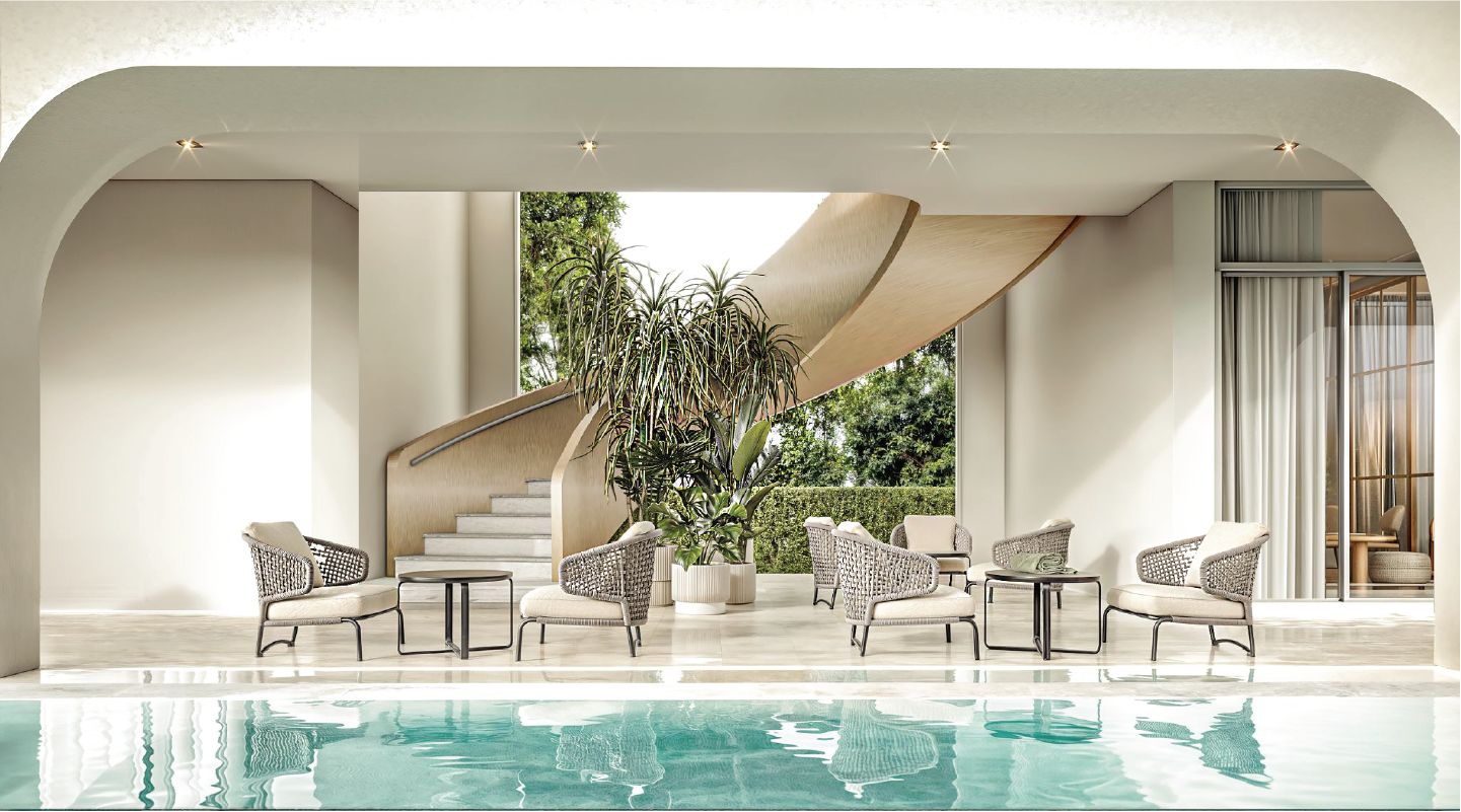 The Palm CH25 clubhouse in 1