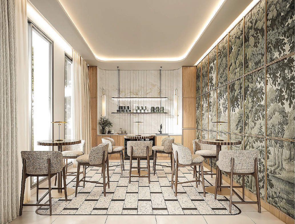 The Palm CH25 clubhouse in 9