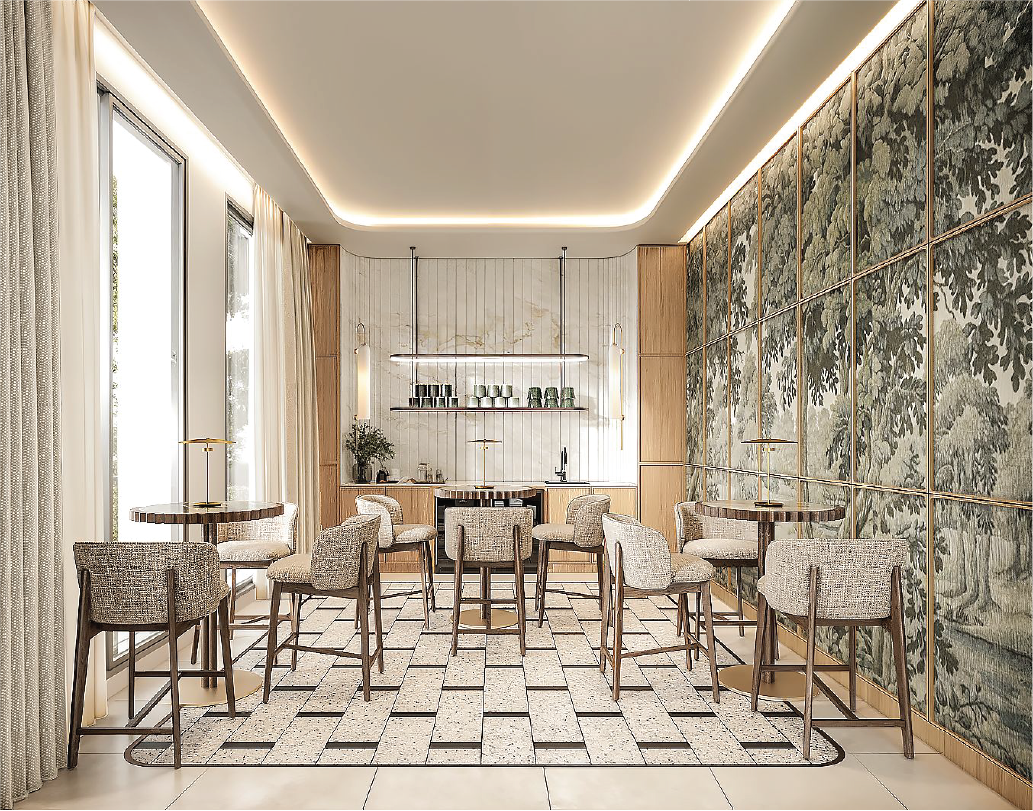 The Palm CH25 clubhouse in 9